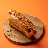 Хот-дог класичний з копченою сосискою