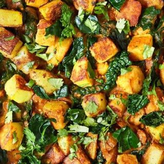 Sag Aloo