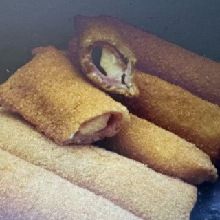 Enroladinhos de Queijo e Fiambre