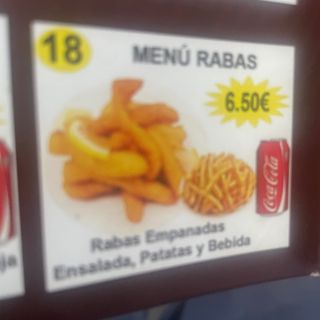 Menu RABAS