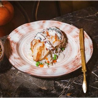 Куриное филе со шпинатом