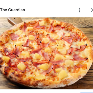 14. Pizza De Jamón Y Queso