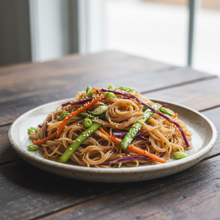 Taitei prajiti cu legume