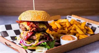 Burger męski