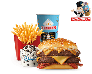 Menú Completo McExtreme Bacon Doble 