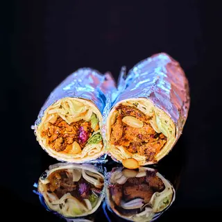 Vegan Red Kidney Falafel Wrap