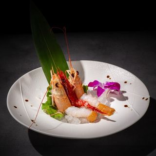 313. Combo scampi gamber rosso