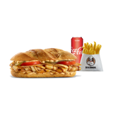 ეკო ბაგეტი ქათმის ხორცის მენიუ