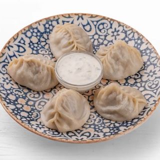 Манты с телятиной