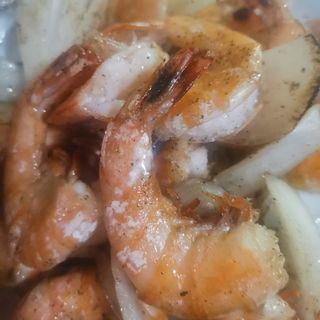 Gamberi al sale e pepe