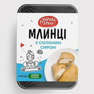 Млинці З Солоним Сиром Зам. 400г