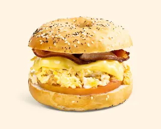 Scrambled Egg Bagel