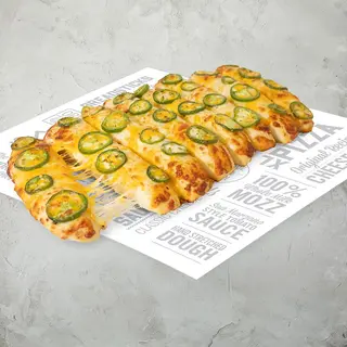 Cheesy bread jalapeno