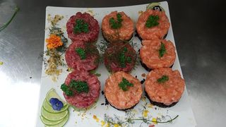 Tartare di salmone