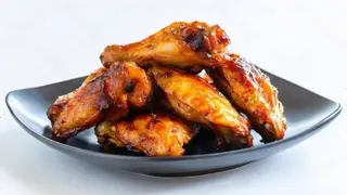 Plato De Alitas De Pollo