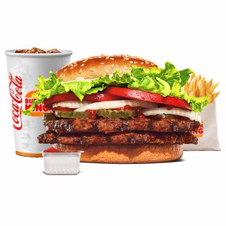 Двойной Воппер Комбо 