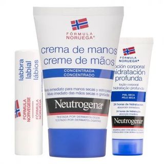 Pack Crema de Manos + Loción Corporal + Labial Neutrogena 1 Ud.