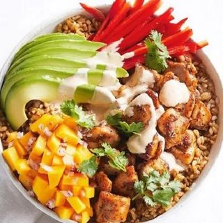 poke bowl de atún