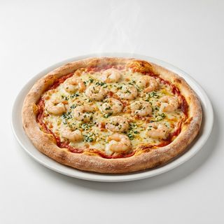Pizza De Gambas (30 Cm.)