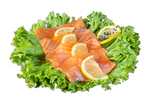 Сашимі лосось (4шм/50г)