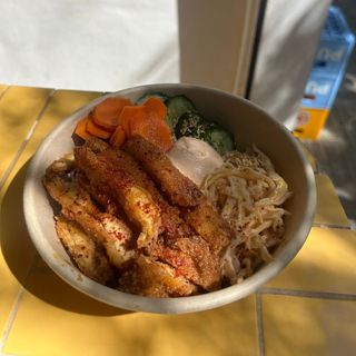 Fried Chicken Rice Bowl