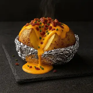 Patatas Rellenas Al Carbón