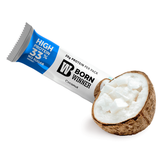 Born Winner აქტიური პროტეინის ფილა ქოქოსი 2x30გ.