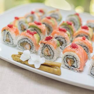 Uramaki De Langostino (4 Uds.)