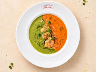 Gazpacho con Gamberi