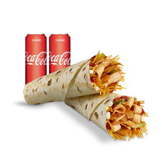 ორმაგი ქათმის შაურმა