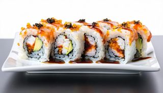 222 Black tempura roll