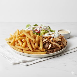 Plato King (Grande) - Large kebab plate 