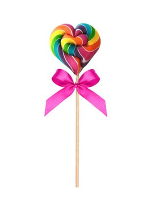 Lizak Serce Wieloowocowy 60g