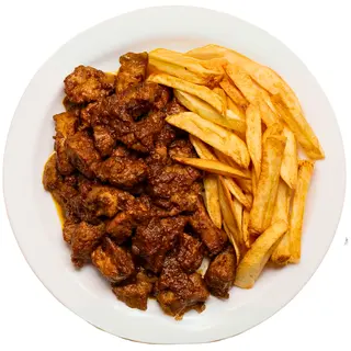 Plato De Patatas Y Carne