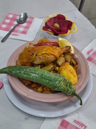 Plat Couscous Poulet