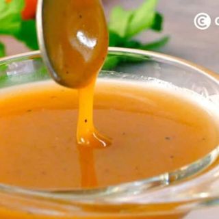 salsa miel y mostaza