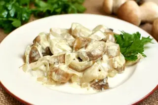 Жаренные грибочки по-домашнему