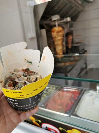 Doner box vită feliata