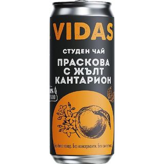 Видас студен чай ПРАСКОВА 0.250мл.