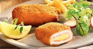 Plat Escalope Cordon Bleu