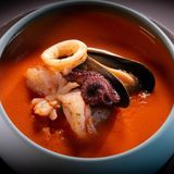 Доматена супа с морски дарове (300мл)