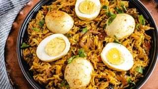 Egg biriyani