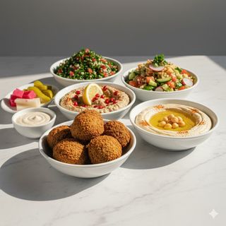 Menu falafel - 8 pezzi