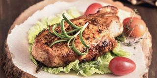 Стейк зі свинини (200/50г)