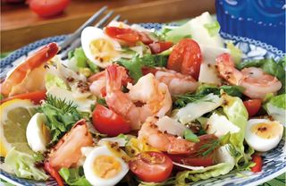 73. insalata mista gambero cotto