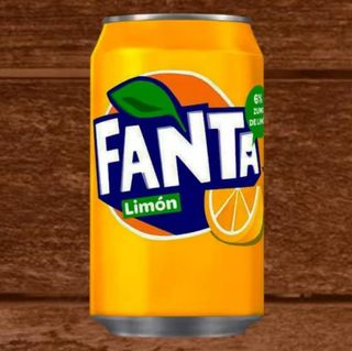 Fanta Limón Lata 330 ml.
