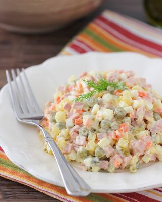 Салат "Оливье"