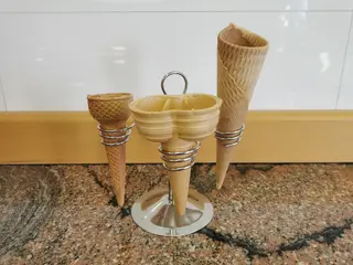 Cono para Helado doble
