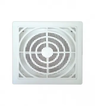 (017819) Rozetna za ventilaciju 150x150mm PVC bijela 3946-030