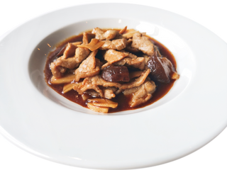 40 Vitello con funghi bambù